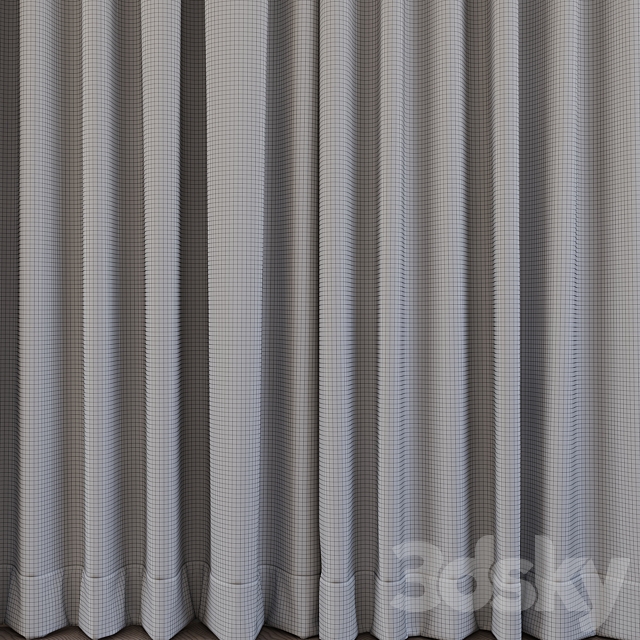 Curtains 4 3DSMax File - thumbnail 2