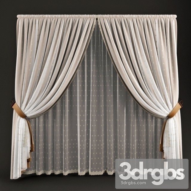 Curtains 42 3dsmax Download - thumbnail 1