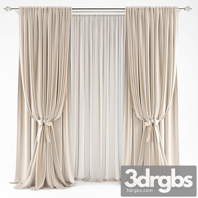 Curtains 507 3dsmax Download - thumbnail 1