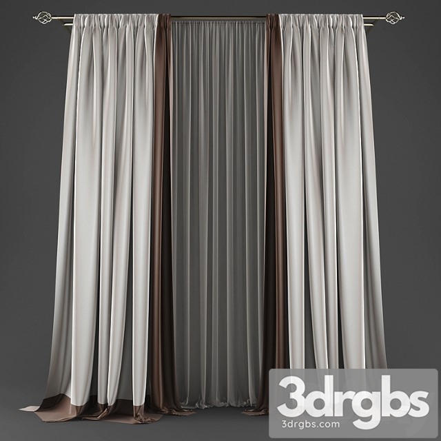 Curtains 511 3dsmax Download - thumbnail 1