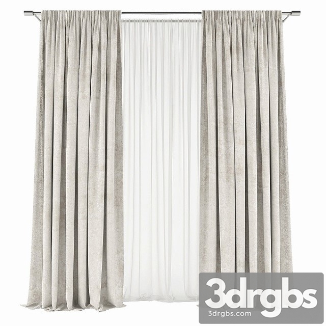 Curtains 531 3dsmax Download - thumbnail 1