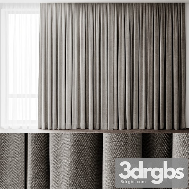 Curtains 7 1 3dsmax Download - thumbnail 1