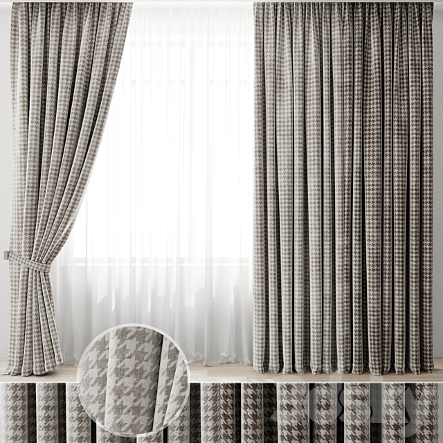 Curtains 7 3DSMax File - thumbnail 1