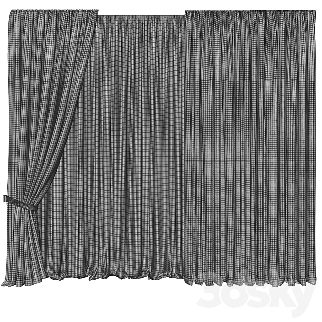 Curtains 7 3DSMax File - thumbnail 2