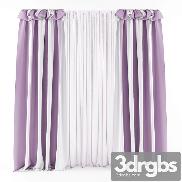 Curtains 90 1 3dsmax Download - thumbnail 1