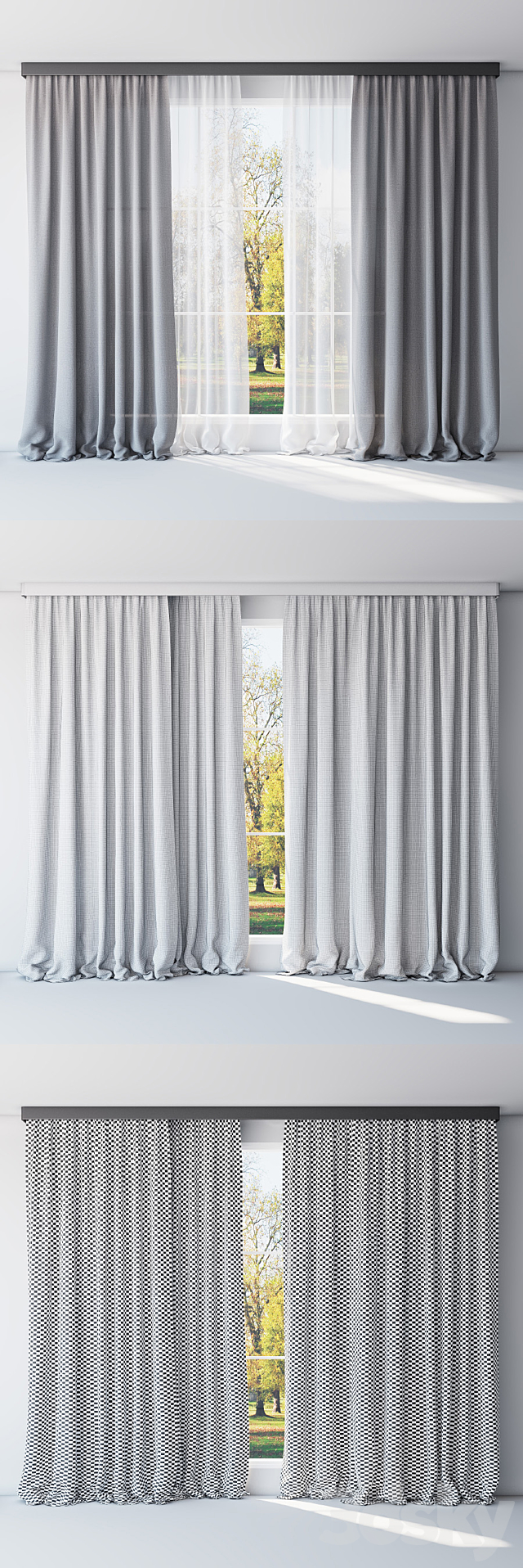 Curtains and blinds 3DSMax File - thumbnail 2