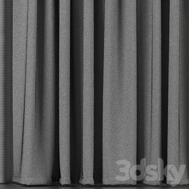 Curtains and tulle 5 3DSMax File - thumbnail 4