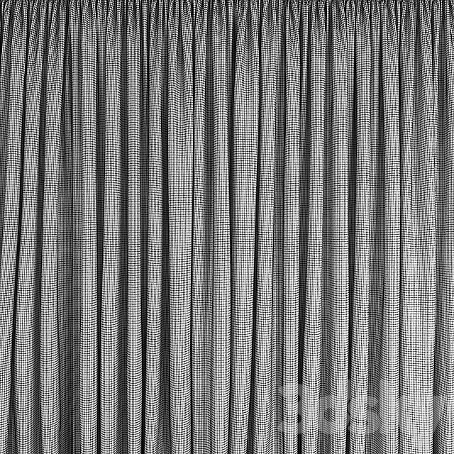 Curtains and tulle 6 3DSMax File - thumbnail 3