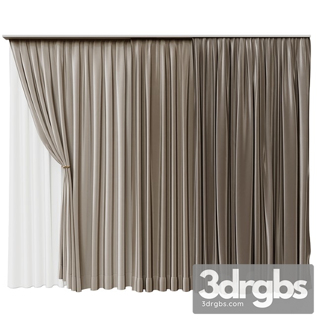 Curtains beige - thumbnail 1