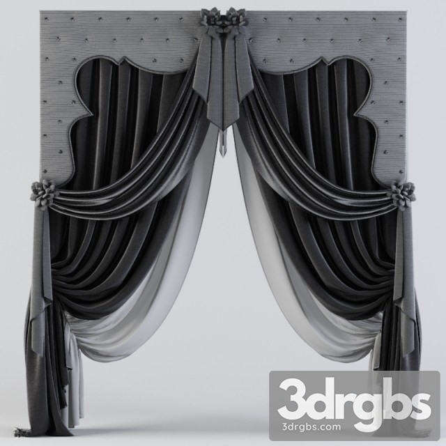 Curtains Classical 2 3dsmax Download - thumbnail 1