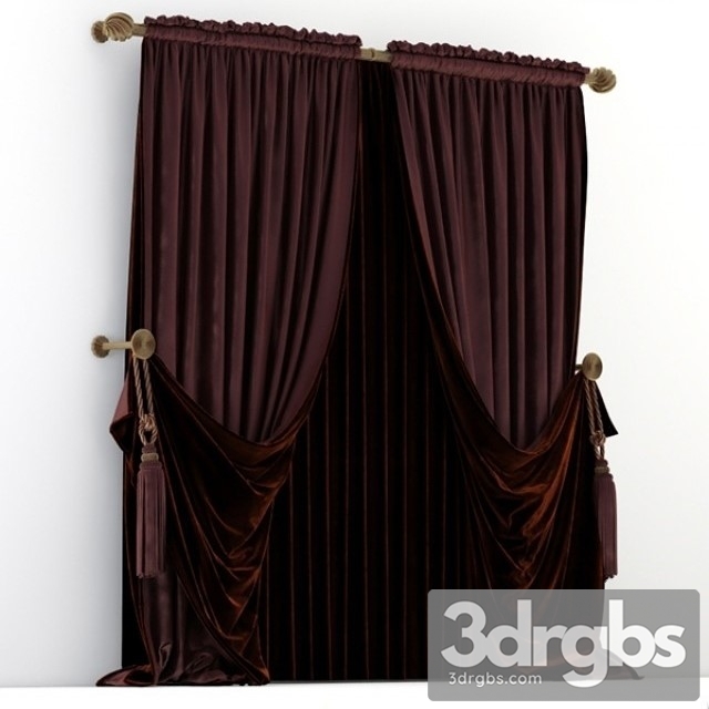 Curtains Classical 22 3dsmax Download - thumbnail 1