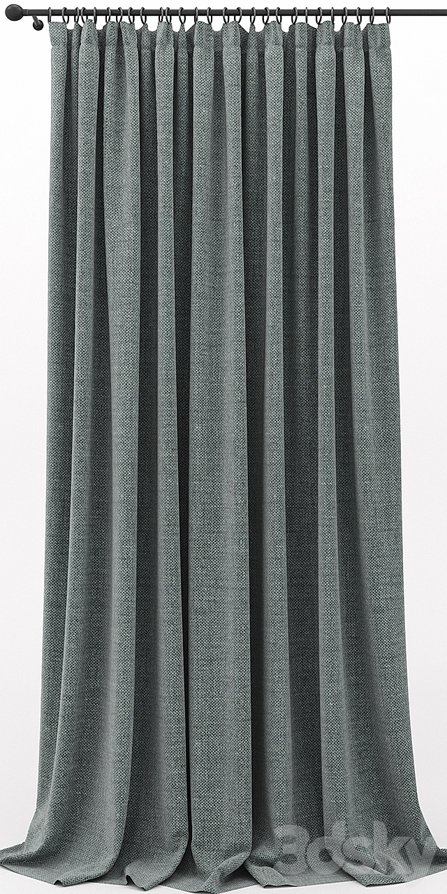 Curtains. Curtain 3DSMax File - thumbnail 2