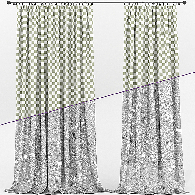 Curtains. Curtain 3DSMax File - thumbnail 3