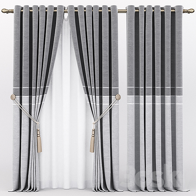 Curtains. curtain 3DSMax File - thumbnail 1