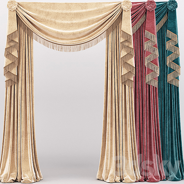 Curtains. curtain 3DSMax File - thumbnail 1