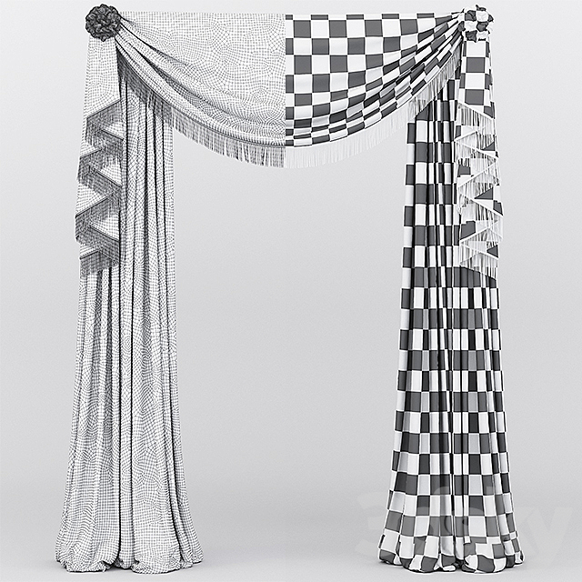 Curtains. curtain 3DSMax File - thumbnail 3