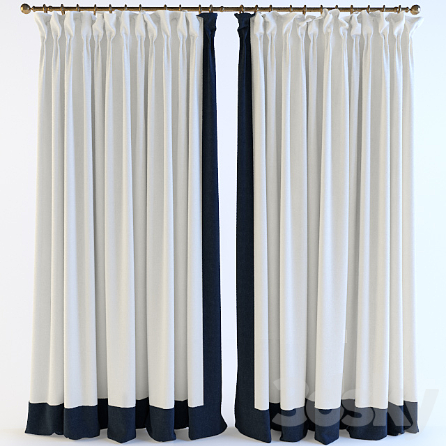 Curtains direct 3ds Max - thumbnail 1