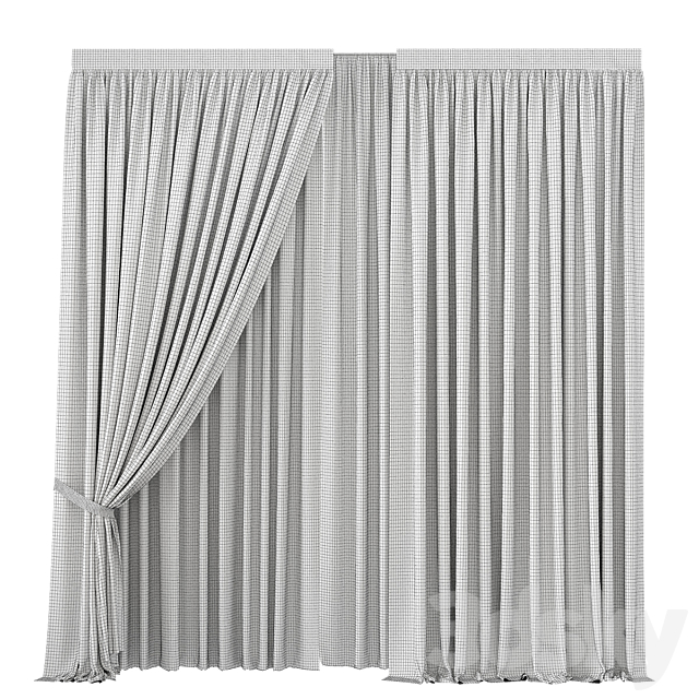 Curtains for interior ?11 3DSMax File - thumbnail 2