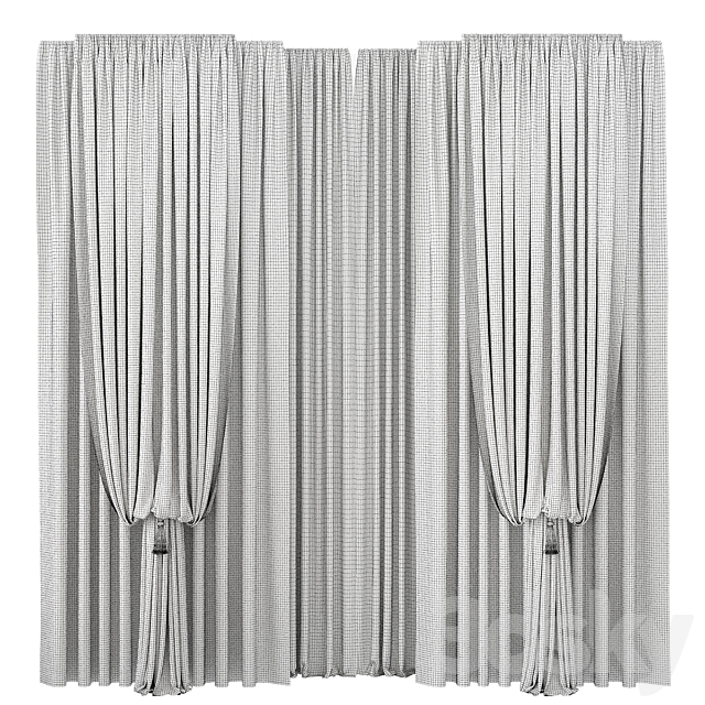 Curtains for interior ?52 3DSMax File - thumbnail 2