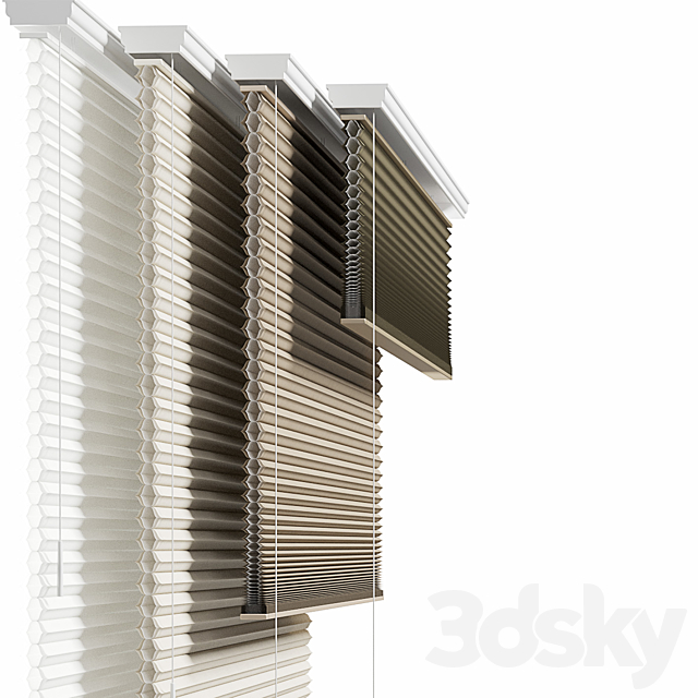 CURTAINS HUNTER DOUGLAS Duolite 3DS Max Model - thumbnail 3