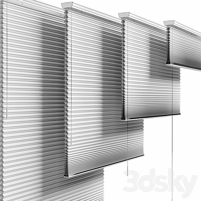 CURTAINS HUNTER DOUGLAS Duolite 3DS Max Model - thumbnail 5