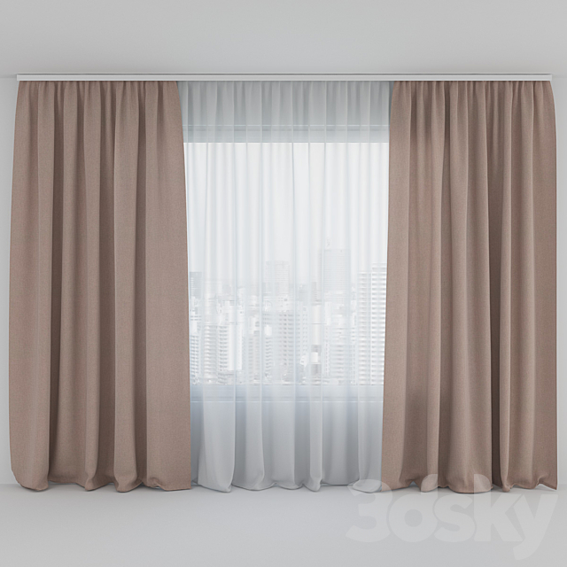 Curtains INDIAN LOOP 3DSMax File - thumbnail 2