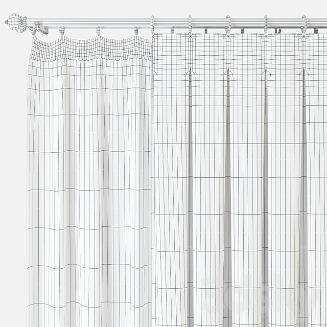 Curtains m23 3DSMax File - thumbnail 3