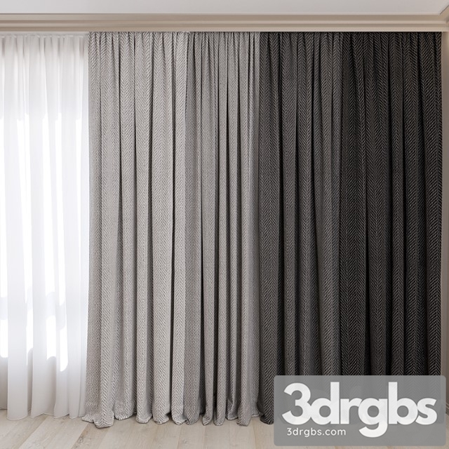 Curtains No 10 3dsmax Download - thumbnail 1