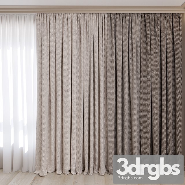 Curtains No 7 3dsmax Download - thumbnail 1