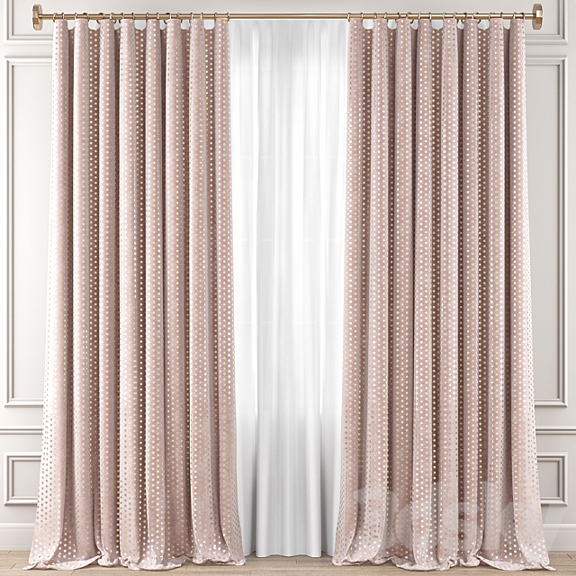 Curtains Premium PRO ?39 3DSMax File - thumbnail 1