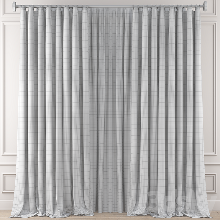 Curtains Premium PRO №39 3DS Max - thumbnail 2