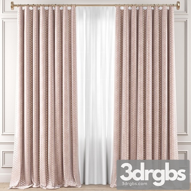 Curtains premium pro №39 3dsmax Download - thumbnail 1