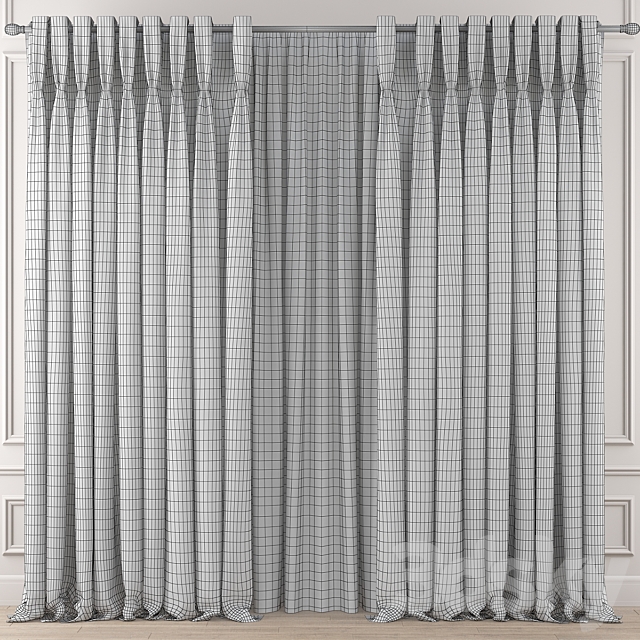 Curtains Premium PRO №45 3ds Max - thumbnail 2