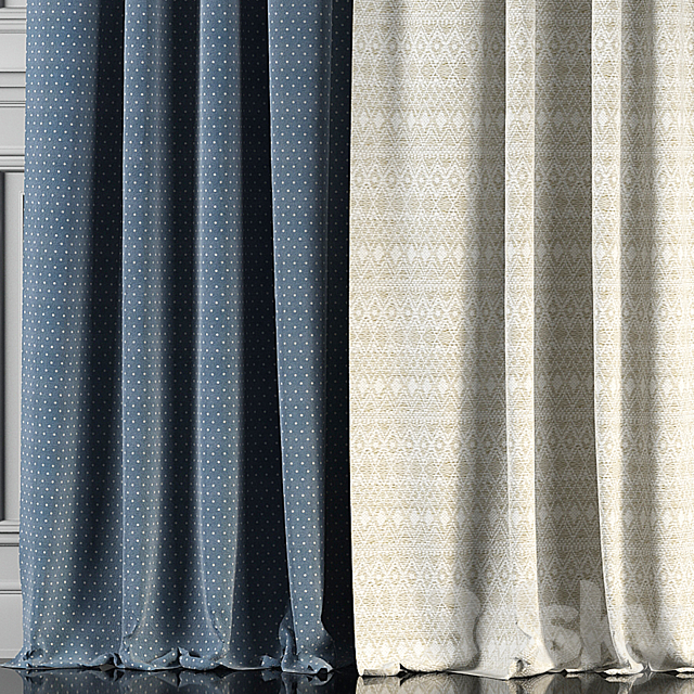 Curtains with window 134 3DSMax File - thumbnail 4