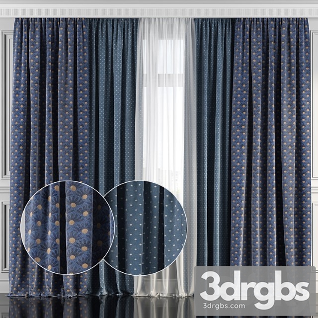 Curtains with window 144 - thumbnail 1