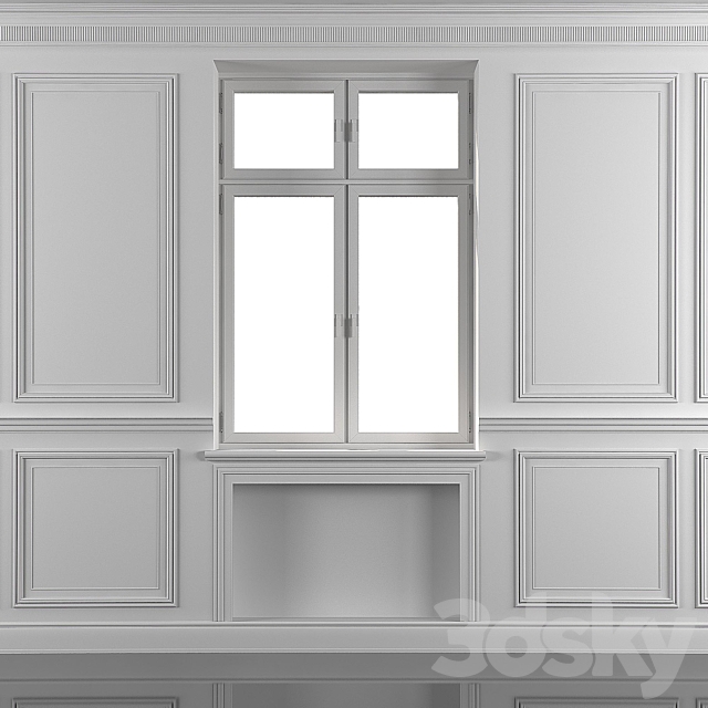 Curtains with window 155 3DSMax File - thumbnail 5