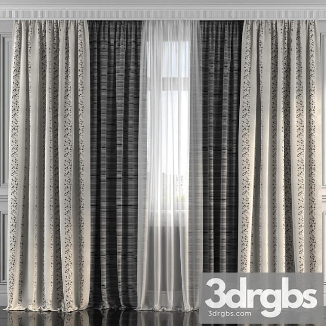 Curtains with window 233 - thumbnail 1