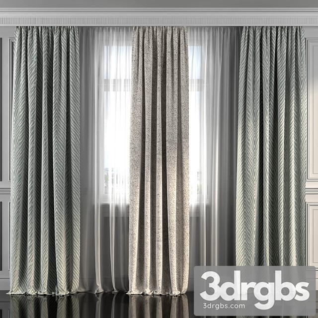 Curtains with window 275 - thumbnail 1