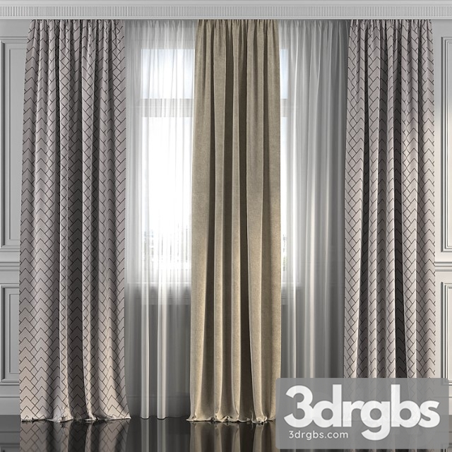 Curtains with window 283 - thumbnail 1