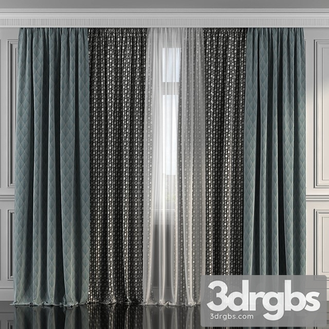 Curtains with window 286 - thumbnail 1