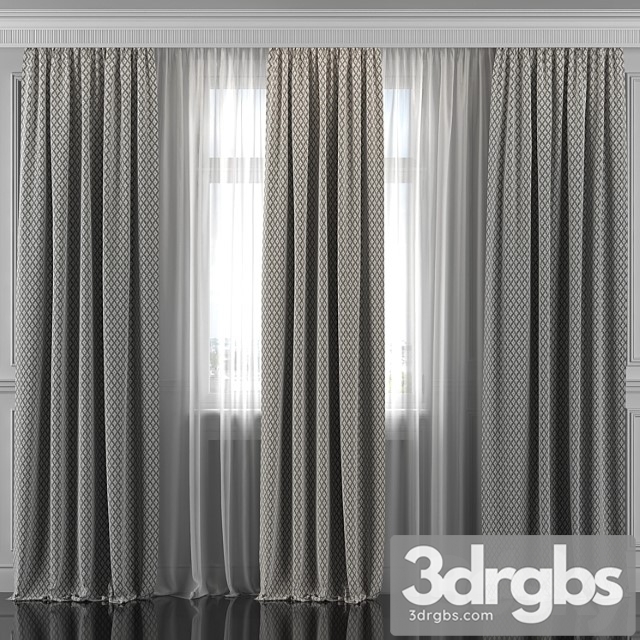 Curtains with window 298 - thumbnail 1