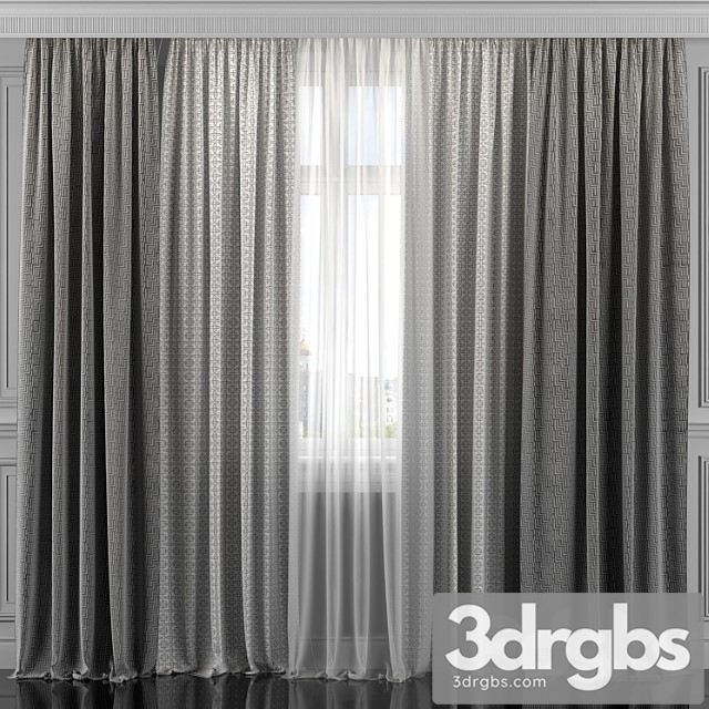 Curtains with window 309 - thumbnail 1