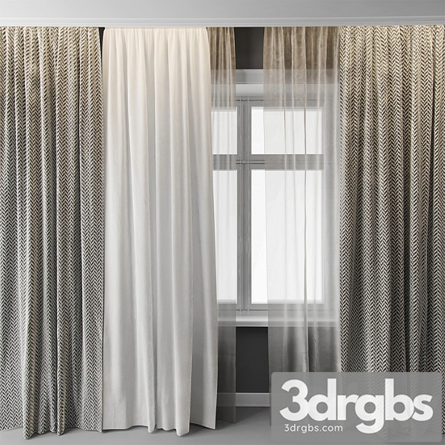 Curtains with window - thumbnail 1