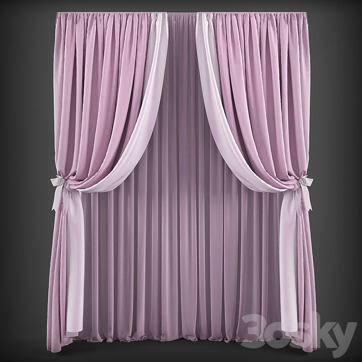 Curtains113 3DS Max - thumbnail 1