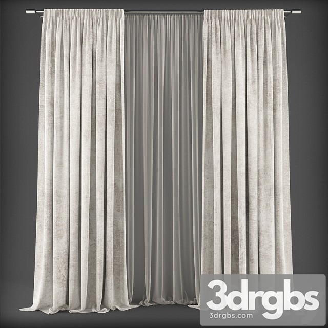 Curtains307 3dsmax Download - thumbnail 1