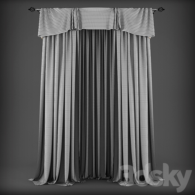 Curtains315 3ds Max - thumbnail 2