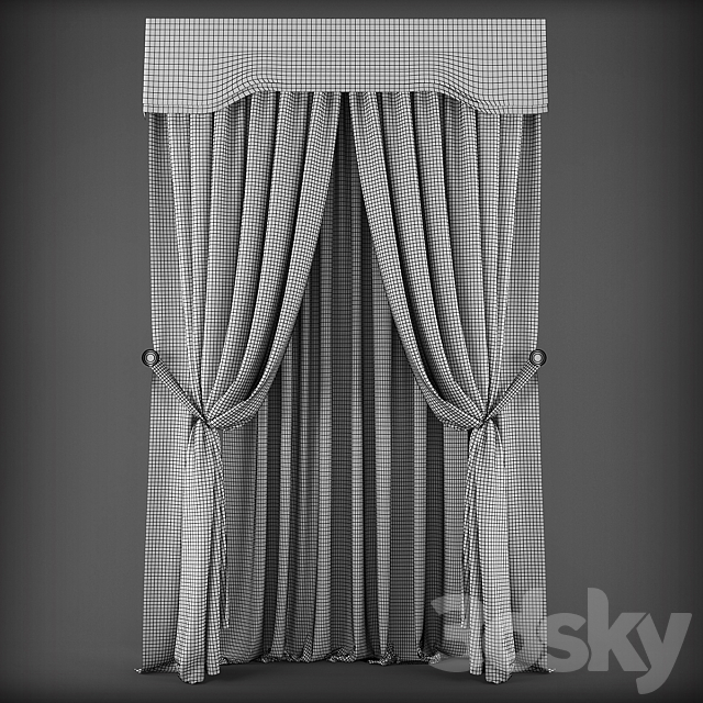 Curtains325 3ds Max - thumbnail 2