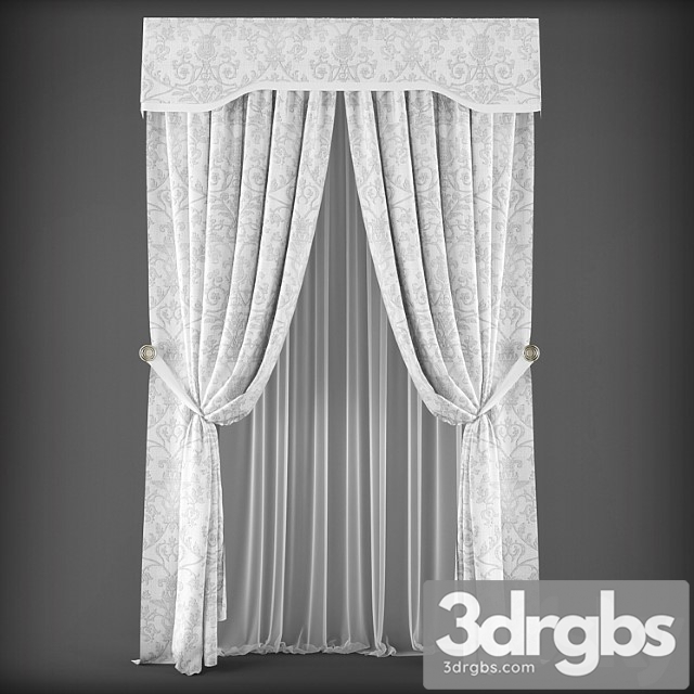 Curtains325 3dsmax Download - thumbnail 1