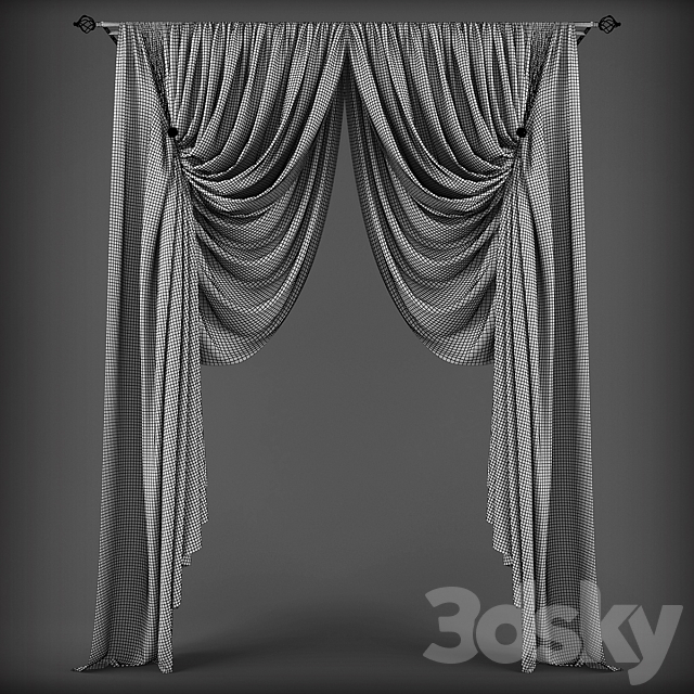 Curtains326 3ds Max - thumbnail 2