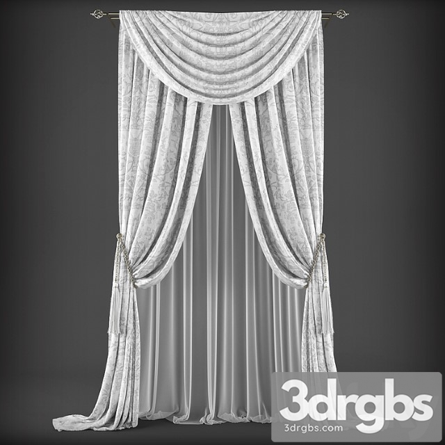 Curtains329 3dsmax Download - thumbnail 1